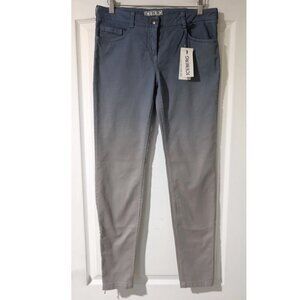 Iceberg | Ombre Ankle-Zip Skinny Jeans In Grey/Blue